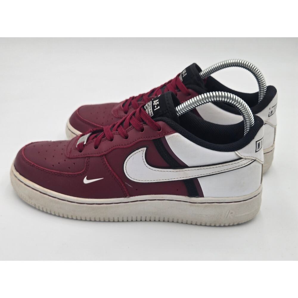 Nike Air Force 1 Low Y02 Red 5.5Y Burgundy Sneakers CI1756-500